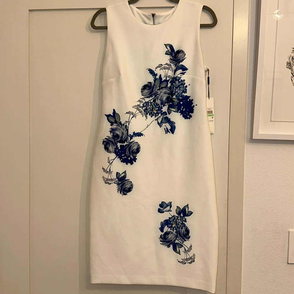 Calvin Klein mid knee length dress NWT